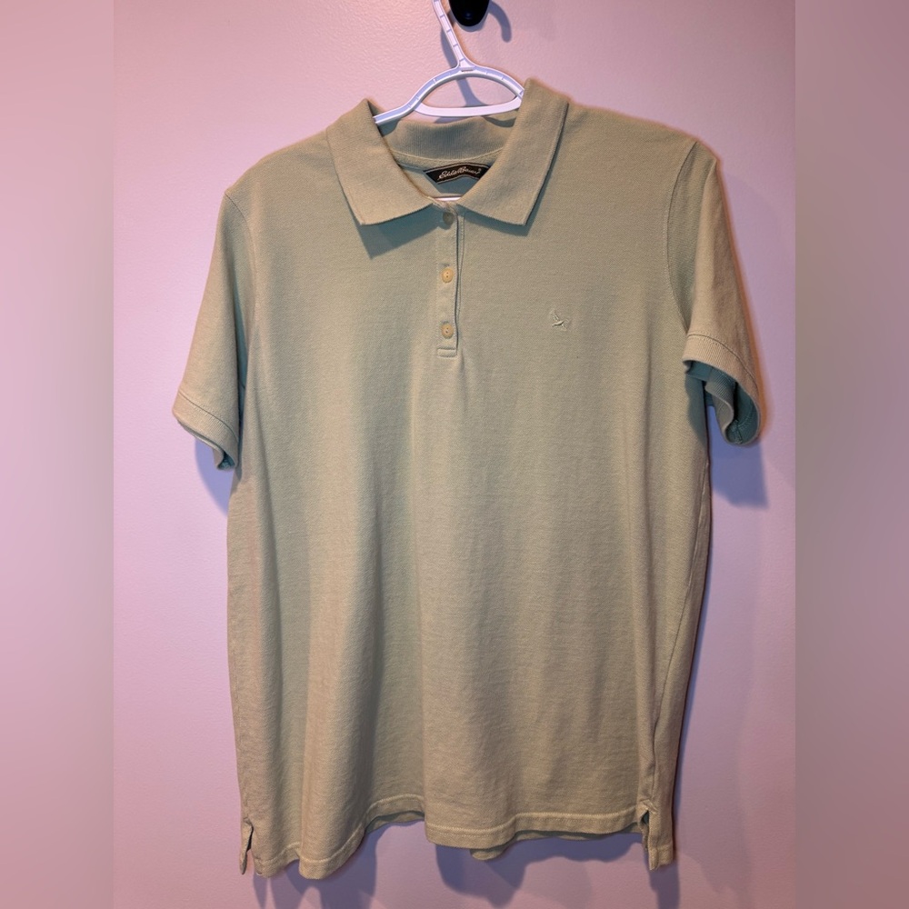 Eddie Bauer Mint Polo Shirt
